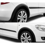 Autostyl Janko Plastové lemy blatníků Škoda Fabia II Combi 2007 - 2014