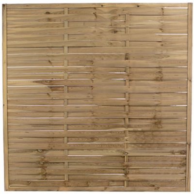 Plotová zástěna Natura, 180 × 180 cm, borovice 4970 – Zboží Mobilmania