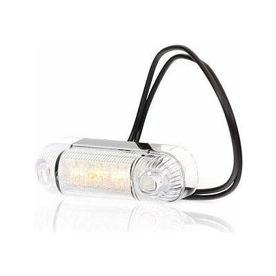 Was (Poland) Poziční boční světlo oranžové 12V-24V, 3x LED W61 | Zboží Auto