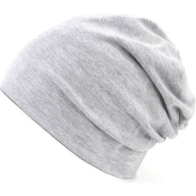 Brain Waves čepice z organické bavlny BW8021 Heather Light Grey – Hledejceny.cz