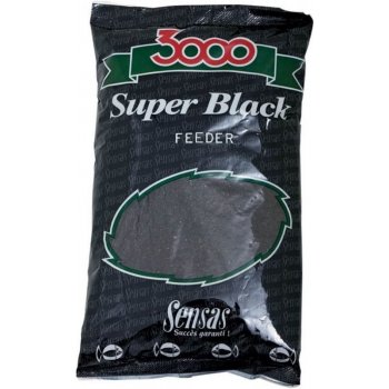 Sensas 3000 Super Black Feeder 1kg