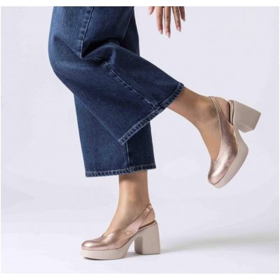 Wonders dámské sandály H-4970 sloupek – Sleviste.cz