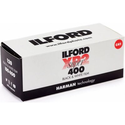 Ilford XP2 Super 400/120 čb. negativní film pro proces C-41 – Zboží Mobilmania