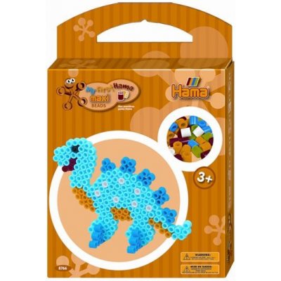 Hama Zažehlovací korálky Dárkový box MAXI - Dinosaurus – Zboží Dáma