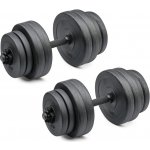 TRINFIT Set jednoručních nakládacích činek NCP 2 x 15 kg 25 mm – Zboží Dáma