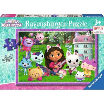 Ravensburger Domeček pro panenky Gabbys 35 dielikov 1-39 dílků – Zbozi.Blesk.cz