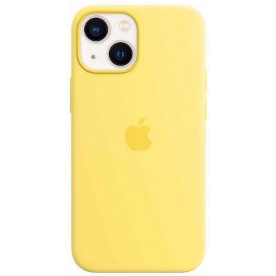 APPLE iPhone 13 mini Silicone Case MagSafe - Lemon Zest MN5X3ZM/A – Zboží Mobilmania