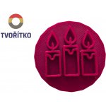 TVOŘÍTKO Svíčky Rozměr: 7 cm, + Vykrajovátko: Ano – Hledejceny.cz