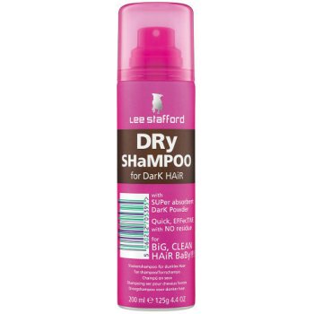 Lee Stafford Dry Shampoo Dark Brown 200 ml