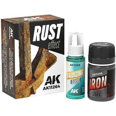 AK Interactive: Rust Effect Set – Zboží Živě
