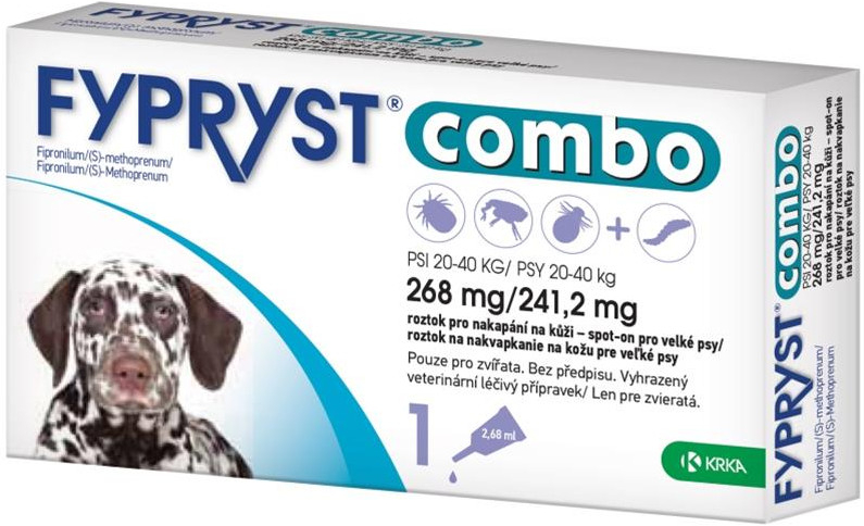 Fypryst Combo Spot-on Dog L 20-40 kg 1 x 2,68 ml