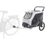Trixie Vozík za kolo s funkcí rychlého skládání šedý 74 x 95 x 103 143 cm – Zbozi.Blesk.cz
