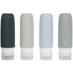 Kufryplus Cestovní silikonové lahvičky 90 ml XND45 4 ks – Zboží Dáma