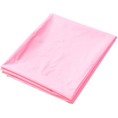 Růžové PVC lakované prostěradlo 220 x 160 cm snadno přenosné