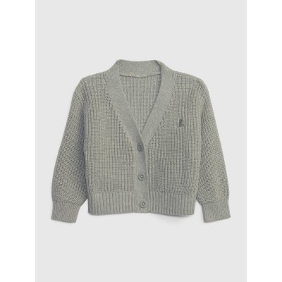 GAP 783396-00 dětský kardigan na zapínání Šedá – Zbozi.Blesk.cz