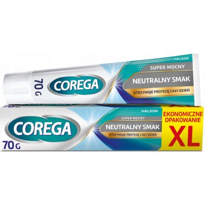 Corega bez příchuti Extra silný fixační krém 70 g – Zboží Dáma