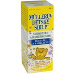 Müllerův dětský sirup s jitrocelem a mateřídouškou 320 g – Hledejceny.cz