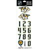 Hokejové doplňky Sportstape ALL IN ONE HELMET DECALS - NASHVILLE PREDATORS