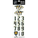 Sportstape ALL IN ONE HELMET DECALS - NASHVILLE PREDATORS – Hledejceny.cz