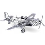 Metal Earth 3D puzzle Letadlo Mustang P-51 12 ks – Zbozi.Blesk.cz