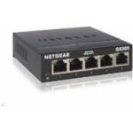 NETGEAR GS305 Nespravované L2 Gigabit Ethernet (10/100/1000) Černá – Zbozi.Blesk.cz