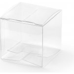 PartyDeco PartyDeco Krabičky na dárky- průsvitné 10 ks – Zboží Dáma