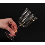 DT GLASS Trojsklenka na nožce 0,04 l – Zboží Dáma