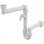 Alcadrain prostorově úsporný dřezový sifon s přípojkou a převlečnou maticí 6/4" A872P – Zboží Dáma Alcadrain prostorově úsporný dřezový sifon s přípojkou a převlečnou maticí 6/4" A872P – Zboží Dáma