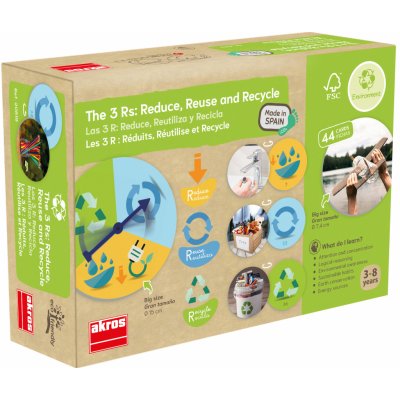 Akros educational Základy 3 R Redukce Repoužij a Recykluj – Hledejceny.cz