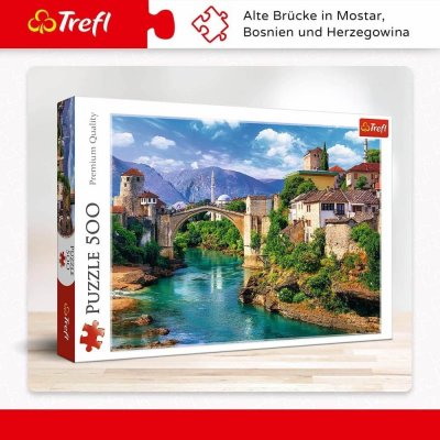 Trefl Starý most v Mostaru 500 dílků