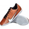 Dětské sálové boty Nike Mercurial Vapor 15 Club IC JR hnědé