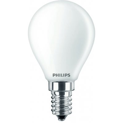Philips CorePro LED žárovka LEDLuster ND 6.5-60W P45 E14 827 FR G – Zboží Mobilmania