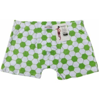 Elevek chlapecké boxerky 4021 bílo-zelené – Sleviste.cz