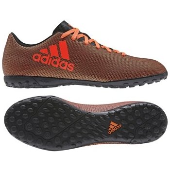 adidas X 17.4 Mens Astro Turf Black/SolOrange