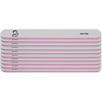 EXPA-nails Pilník šedý 100/100 rovný 10 ks – Zboží Dáma