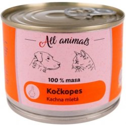 All Animals kočkopes Kachna mletá 200 g