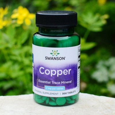 Swanson Měď 2 mg x 300 tablet