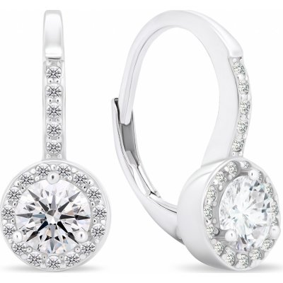 Brilio Silver náušnice EA442W – Zboží Mobilmania