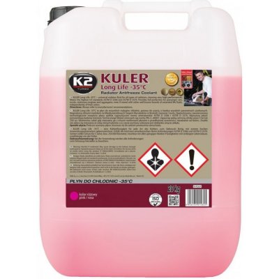 K2 KULER -35°C Růžová 20 l – Zboží Mobilmania