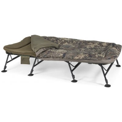 Nash Lehátko Se Spacákem Indulgence HD40 Sleep System 8 Legs Camo Emperor