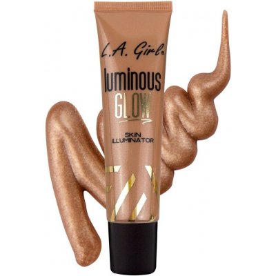 L.A. Girl Cosmetics L.A. Girl Tekutý Rozjasňovač Luminous Glow GLP: GLP691 Sunlit 30 ml – Zboží Mobilmania