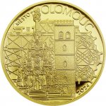 ČNB Zlatá mince 5000 Kč Město Olomouc 2024 Proof 1/2 oz – Sleviste.cz