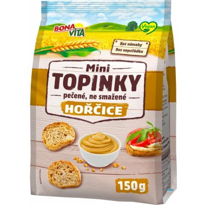 Bonavita Mini topinky hořčice 150 g – Zboží Dáma