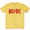 Dětské tričko AC/DC tričko, Logo Yellow