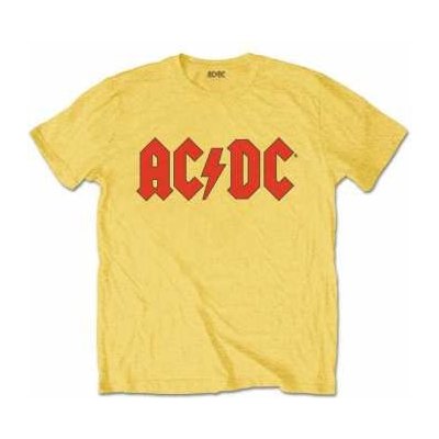 AC/DC tričko, Logo Yellow – Zboží Mobilmania