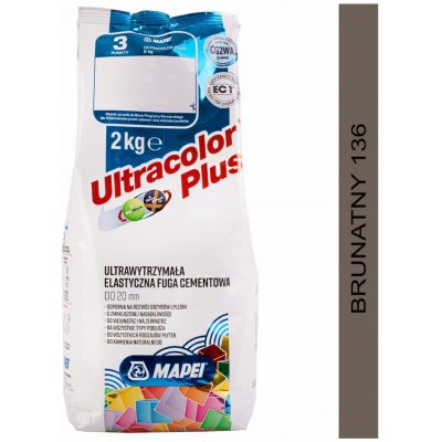 Mapei Ultracolor Plus 2 kg hnědá – Hledejceny.cz