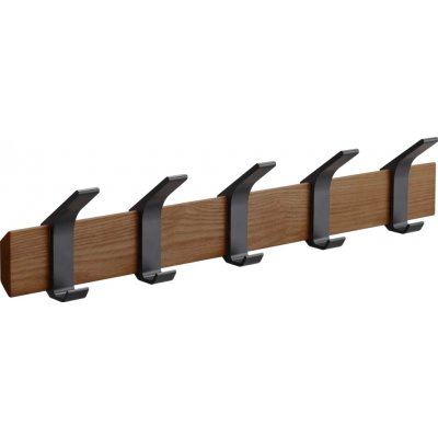 YAMAZAKI Rin 50 x 10 x 7 cm hnědý/černý – Zboží Mobilmania