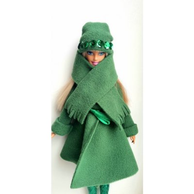 Lovedolls Set čepice a šála zelená – Zbozi.Blesk.cz