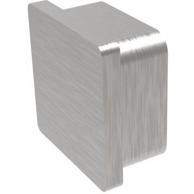 Hahn Steel Plochá záslepka na profil 60 x 60 x 2,0 mm, AISI 304 - brus – Zbozi.Blesk.cz