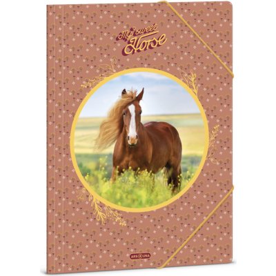 Ars Una složka na sešity A4 My Sweet Horse – Zboží Mobilmania